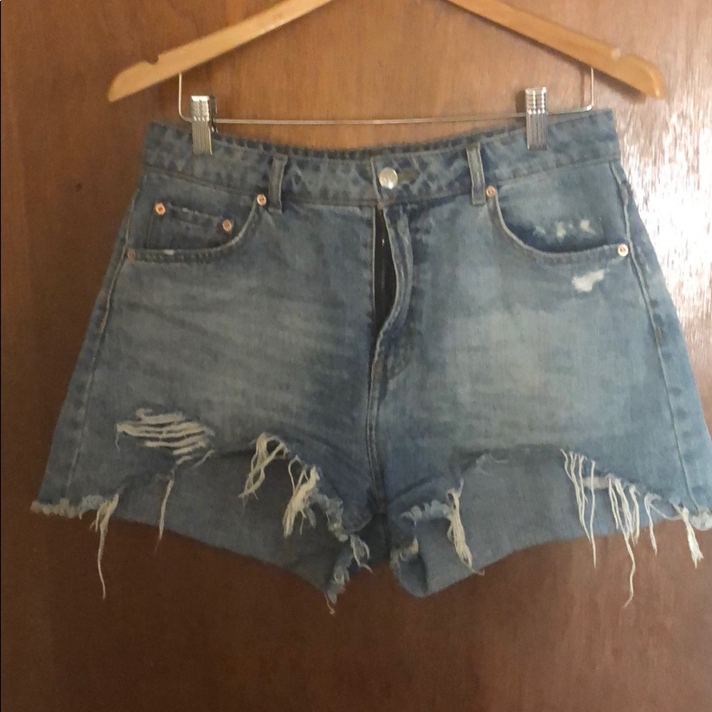 High waisted mom shorts!